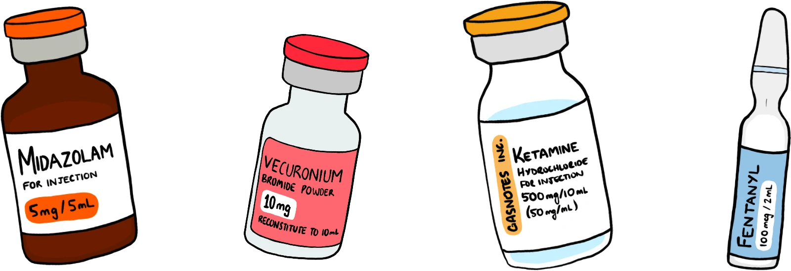 A bunch of drugs